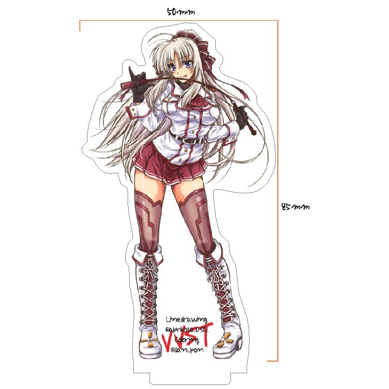 【再配布】ヴィヴィスト軍服風フィギュア(ヴィヴィオ・フーカ・リンネ)