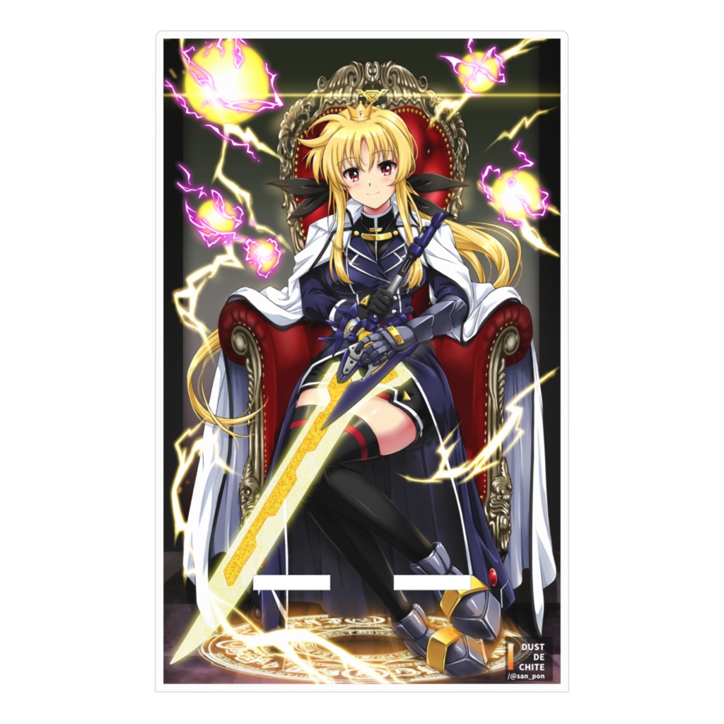 【フェイト・T・ハラオウン】アクリルスマホスタンド