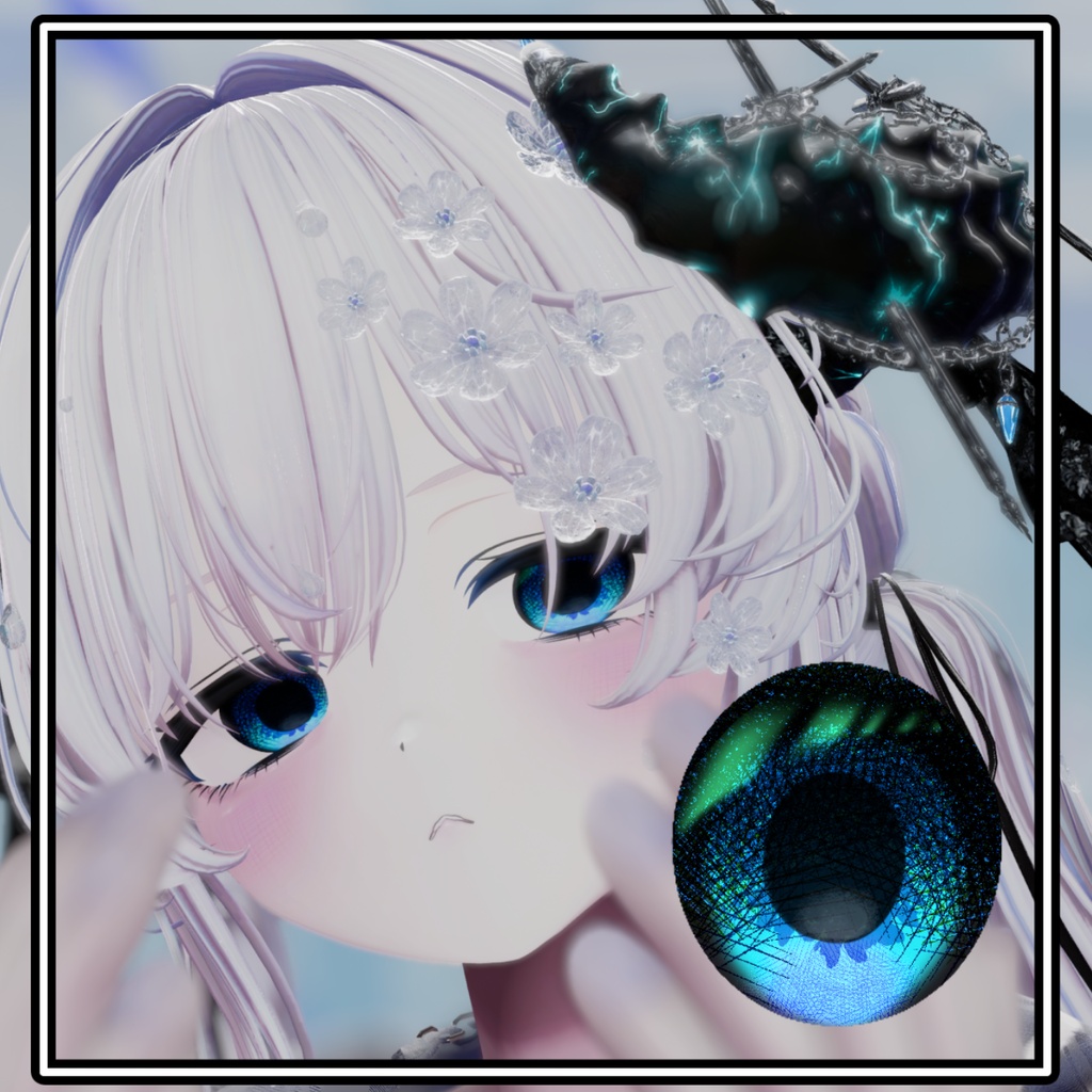 【5 Avater対応】彩綴-SAITUZURI- eye texture【14color】(VRChat向け)