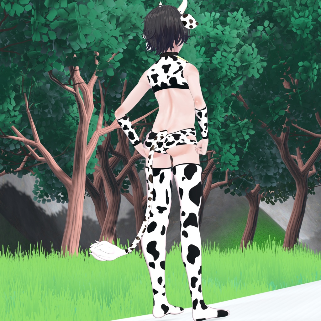 【墨惺くん専用】『♂‼ケツ盛りシェイプキー』【BlendShare】