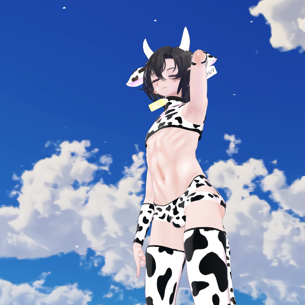 【墨惺くん専用】『♂‼ケツ盛りシェイプキー』【BlendShare】