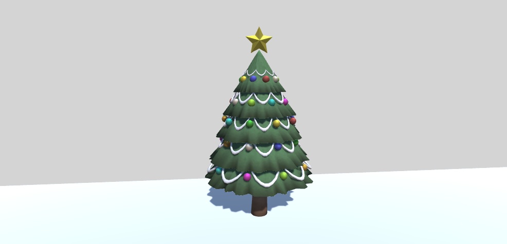 3Dモデル Xmasセット (クレジット表記不要)