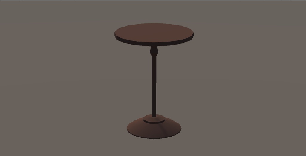 3Dモデル テレビスタンドセット ゲーム・漫画等利用可