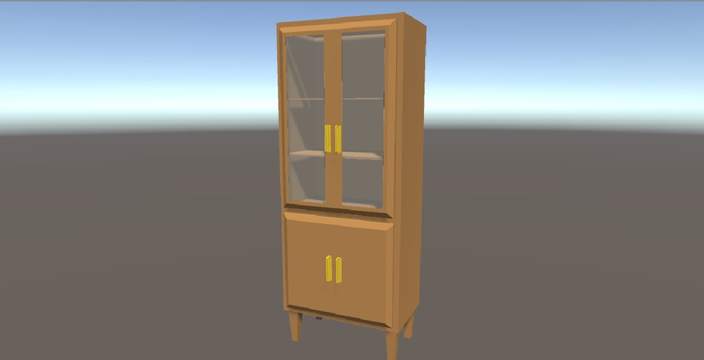 3Dモデル テレビスタンドセット ゲーム・漫画等利用可