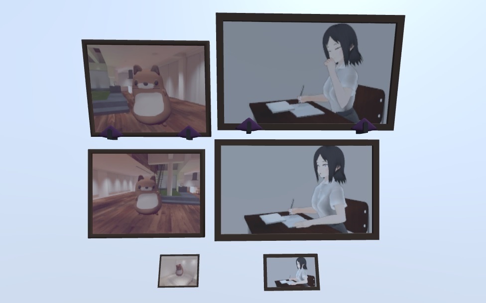 【3Dモデル】フォトフレーム(ゲーム・漫画等利用可)