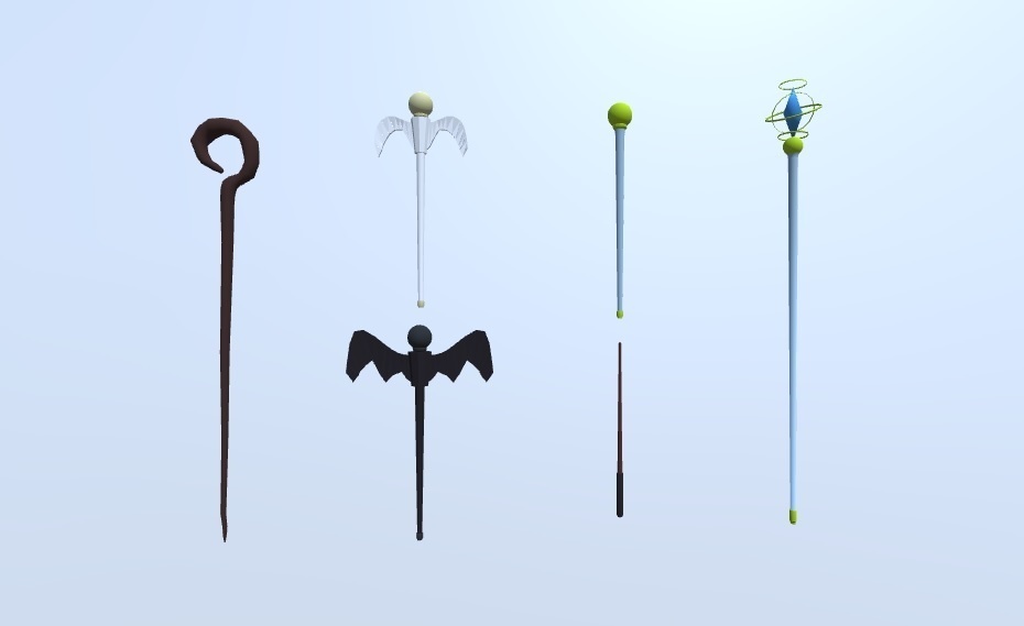 3Dモデル 武器シリーズ(ゲーム・漫画等利用可)