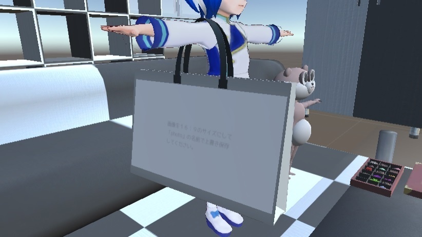 3Dモデル イベント向け紙袋(ゲーム・マンガ等利用可)