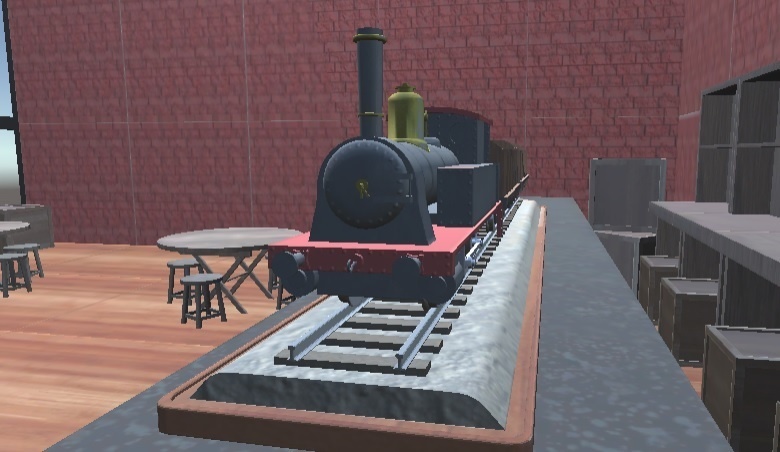 3Dモデル イギリス産蒸気機関車キット(ゲーム・マンガ等利用可)