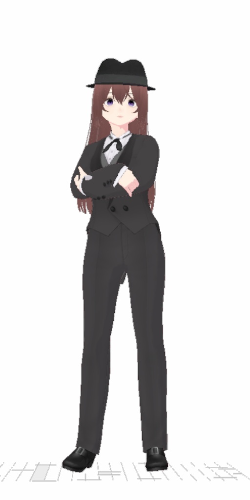 3Dモデル ソフトハット.xwear(.FBXあり)