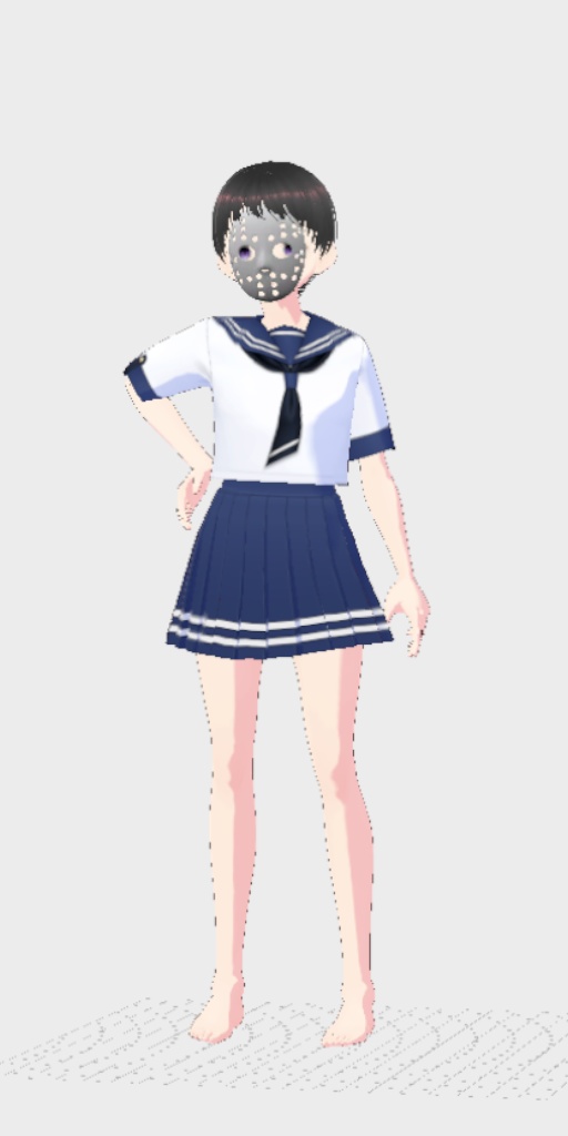 3Dモデル ホッケーマスク.xwear(.FBXあり)