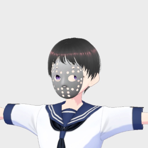 3Dモデル ホッケーマスク.xwear(.FBXあり)