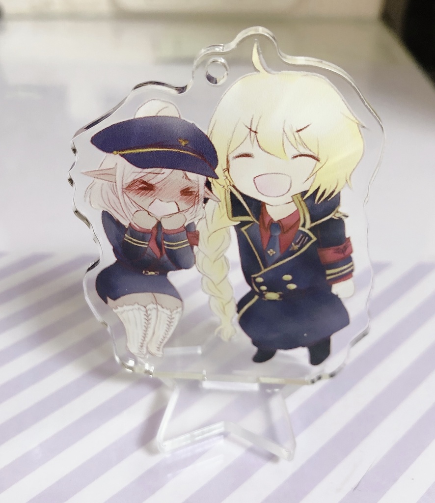 かつて魔法少女と悪は敵対していた。アクリルスタンドキーホルダーセット