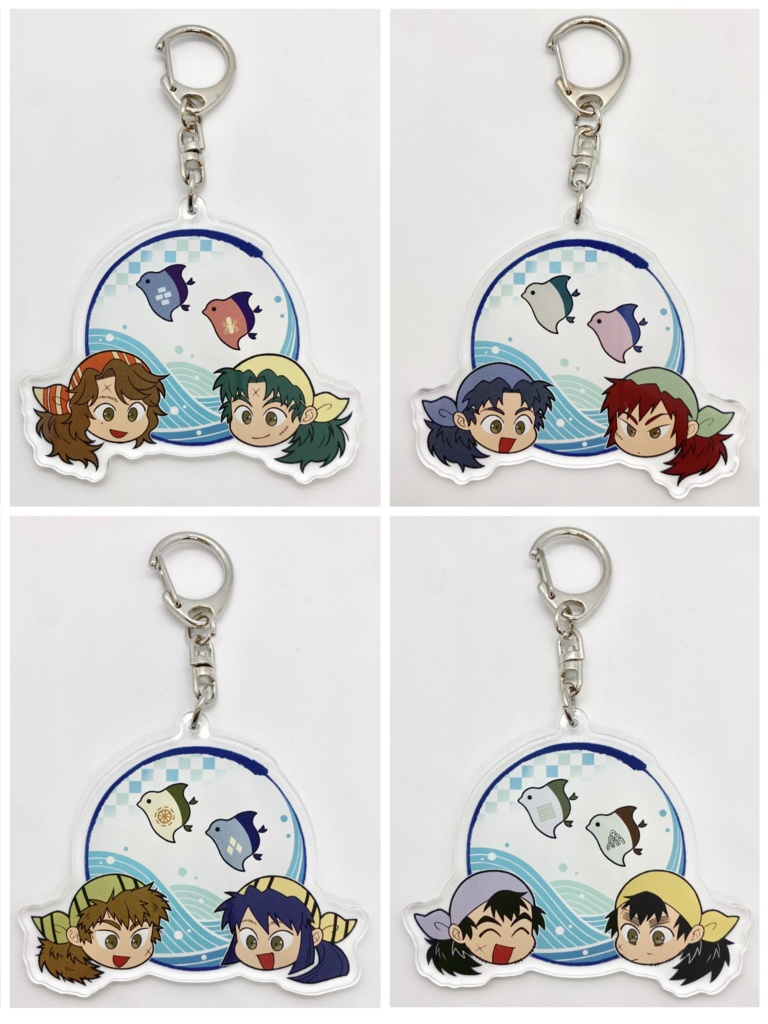 兵庫水軍ペアアクリルキーホルダー