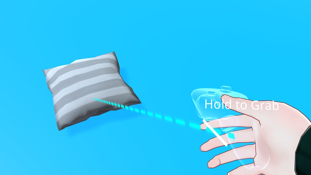 【無料】【VRChat想定】クッション axis_cushion