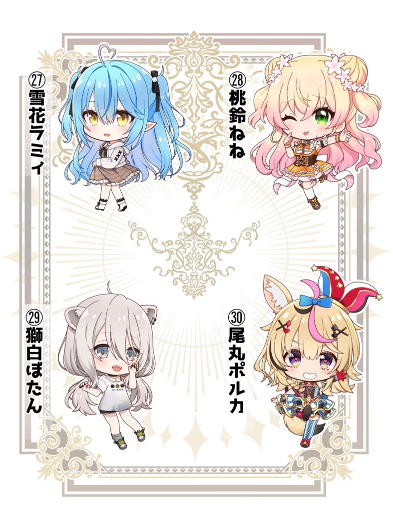 ホロライブアクリルスタンド【非公式】