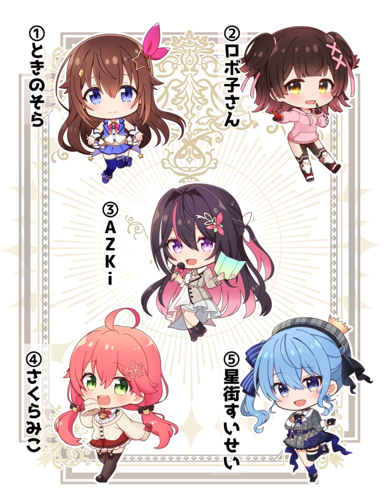 ホロライブアクリルスタンド【非公式】