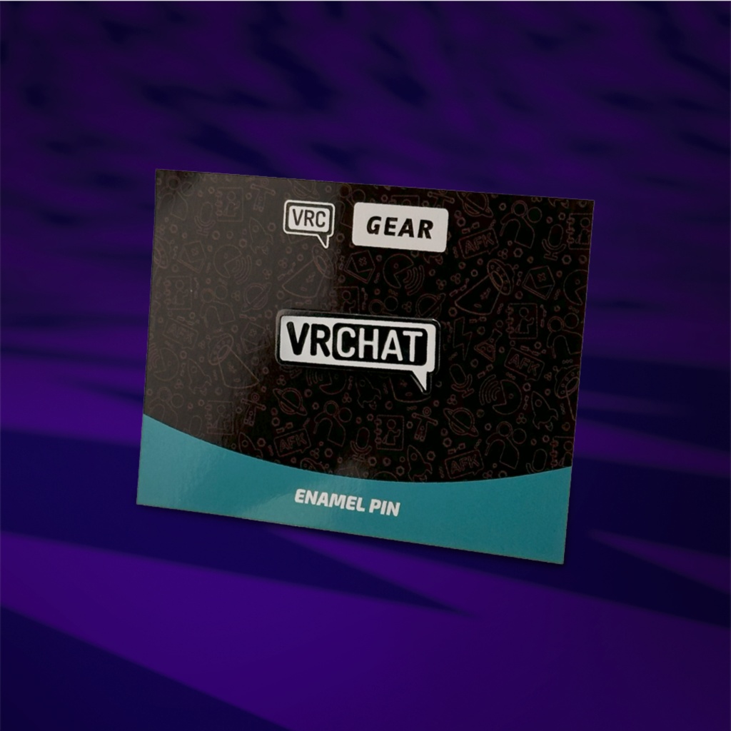 【VRChat公式】ピンバッジ