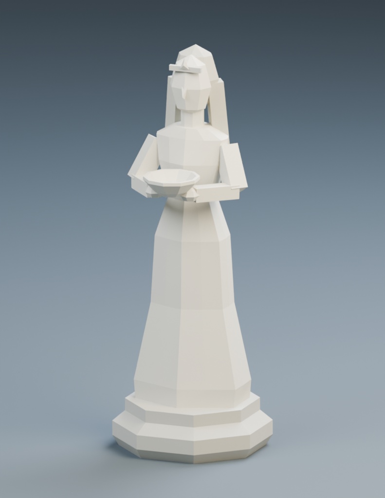 ローポリ ファンタジーRPG 3D小物セット Vol.1【Blender / FBX / GLB】