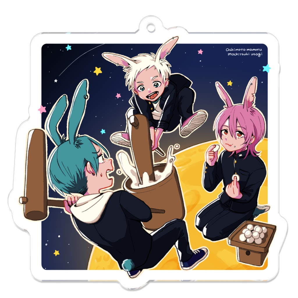 もちつきウサギ