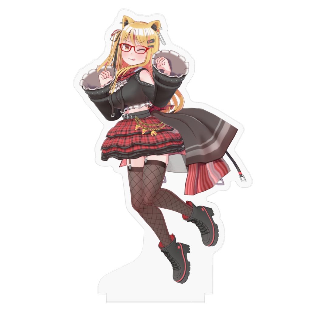 大福らなアクリルスタンド3Dモデルver.