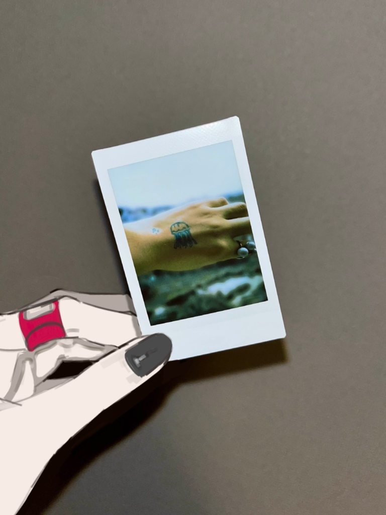 藻屑くんタトゥシール