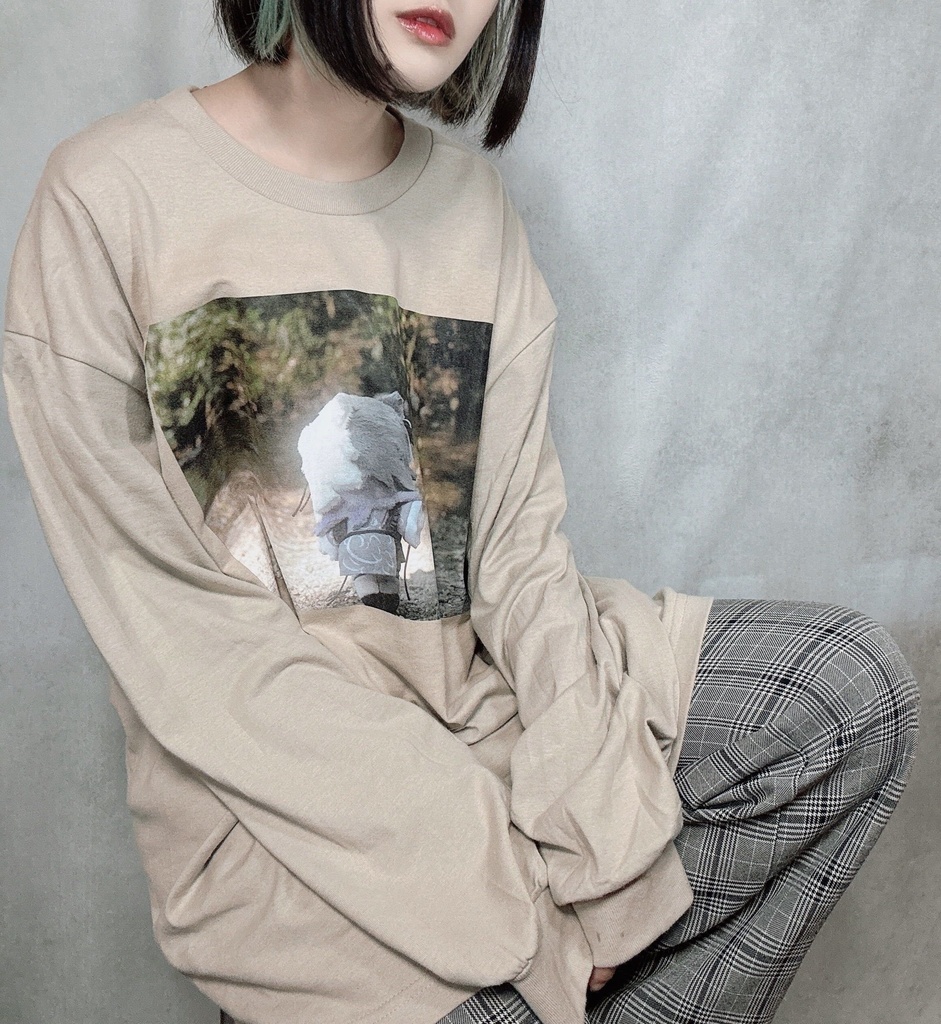 うしおぬいロングTシャツ