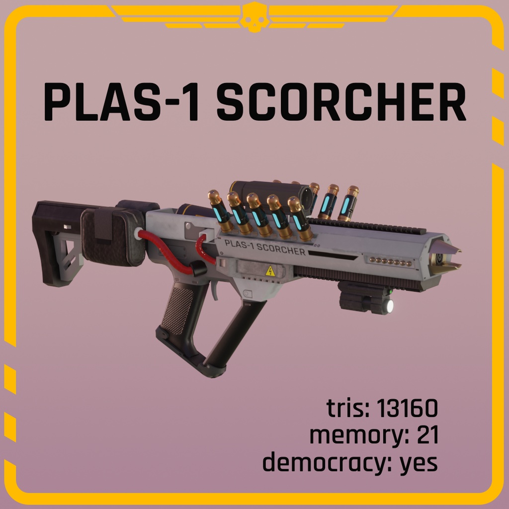 Scorcher PLAS-1 ( HELLDIVERS 2 )