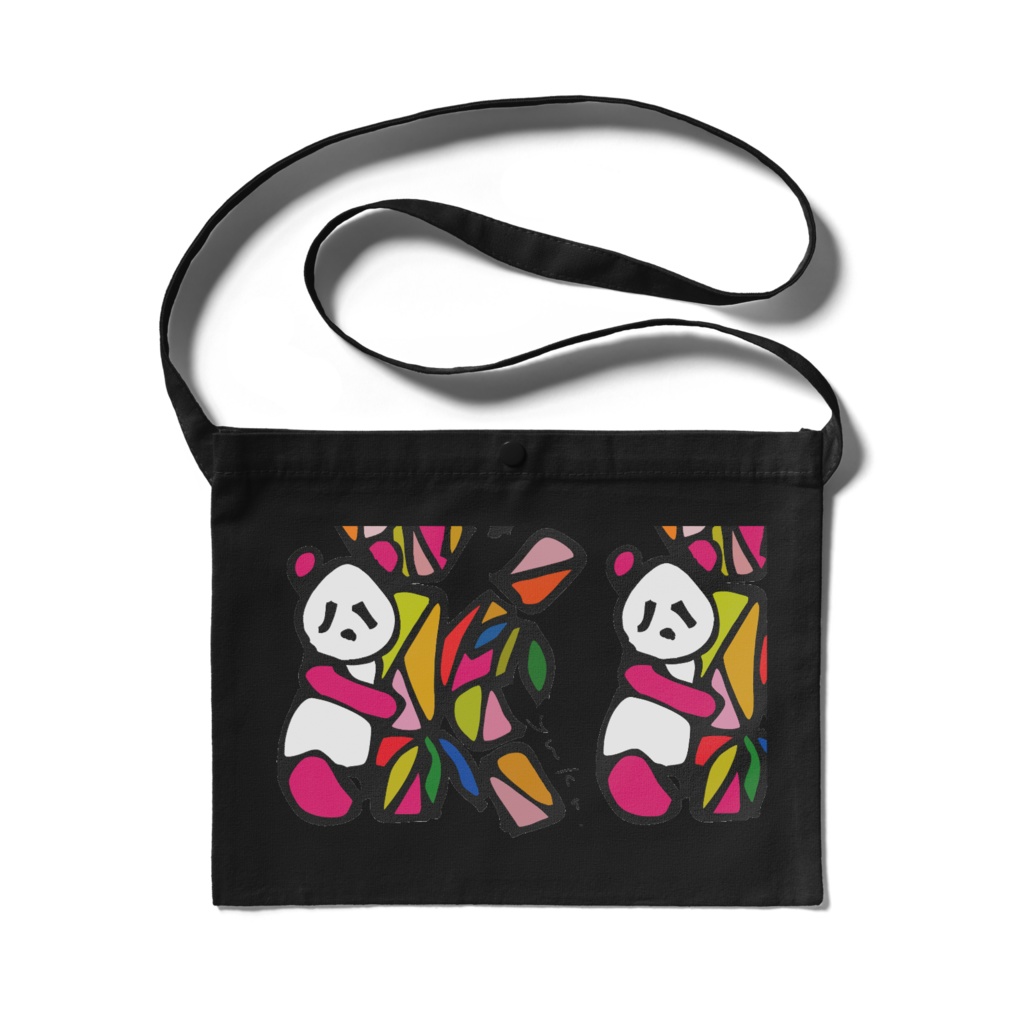COLORFULPandaサコッシュ
