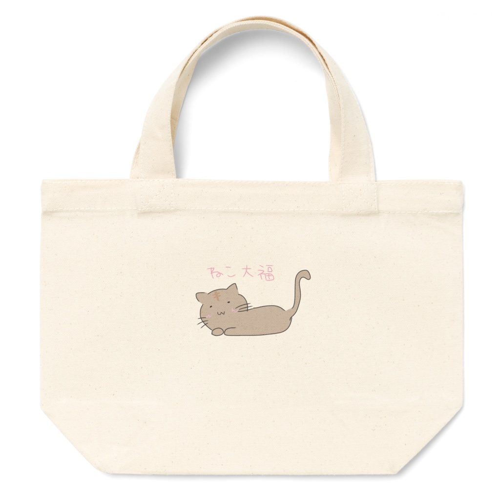 ねこ大福 トートバッグS
