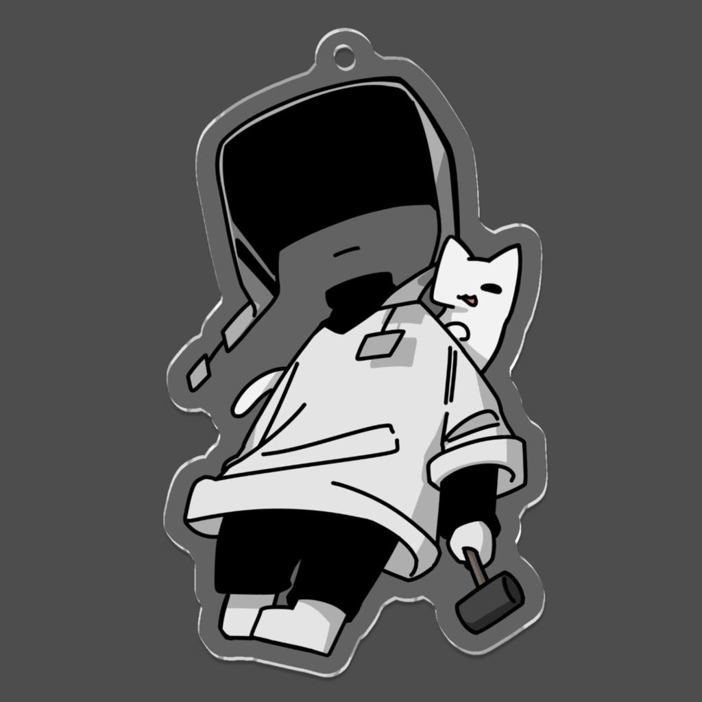 【_road_】アカノメ アクリルキーホルダー