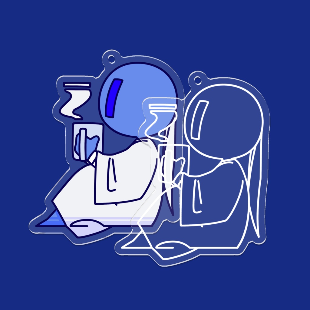 【memorythebug】アオノメ　アクリルキーホルダー