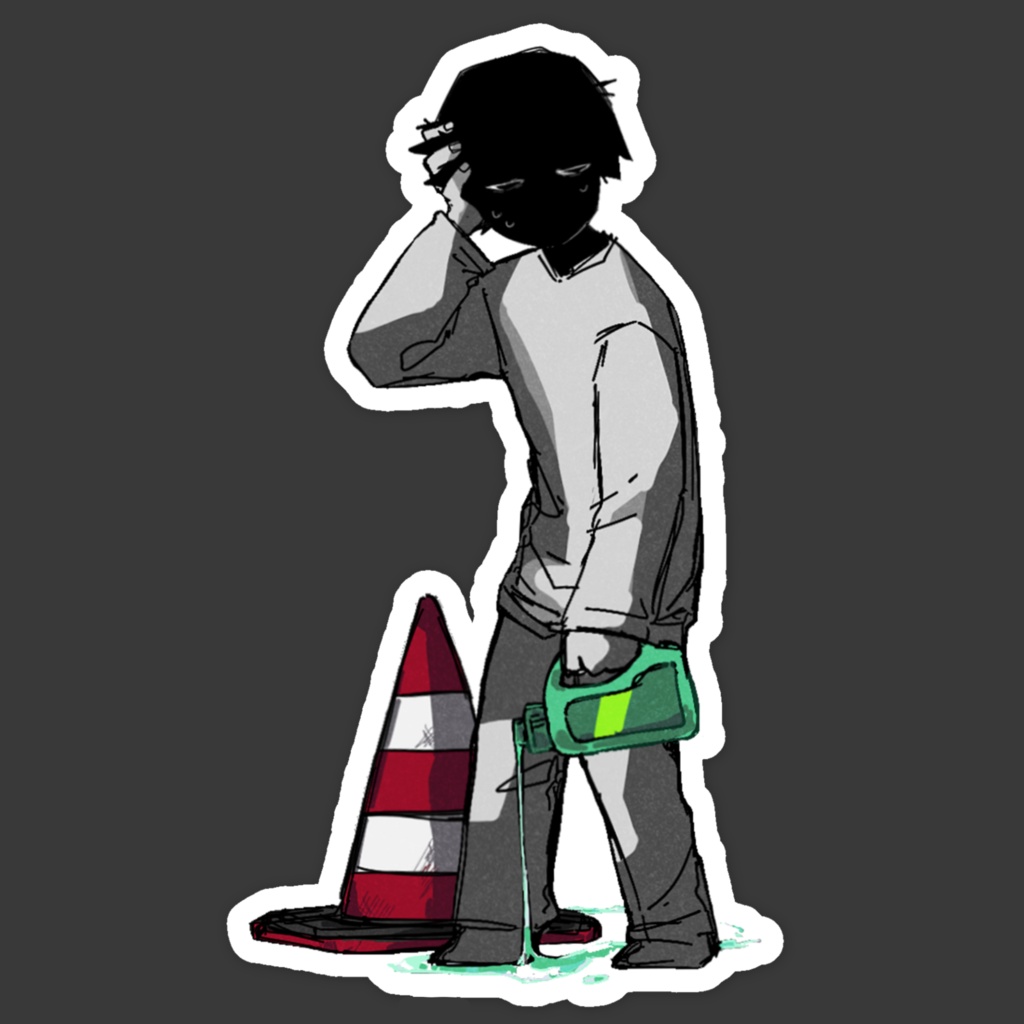 【EXIT.】洗剤さんステッカー