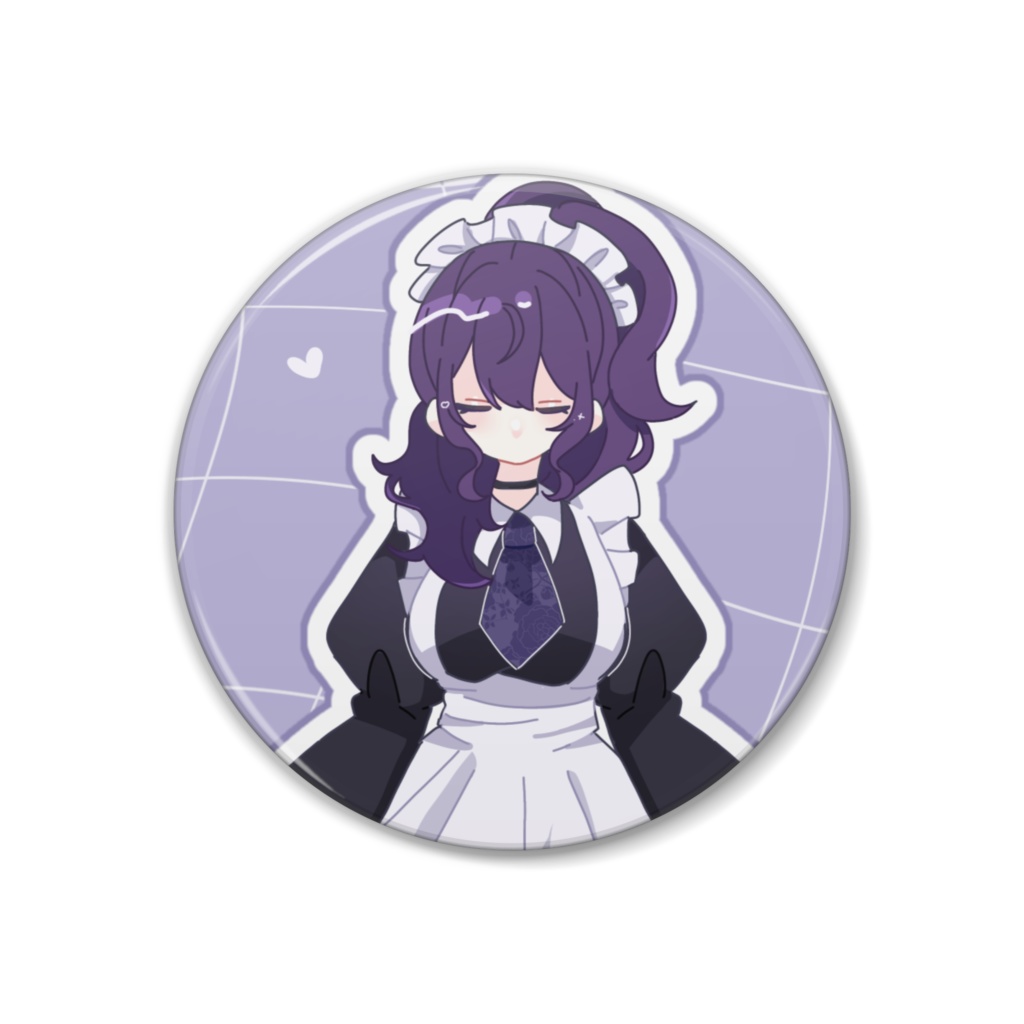 メイドまふゆ缶バッジ