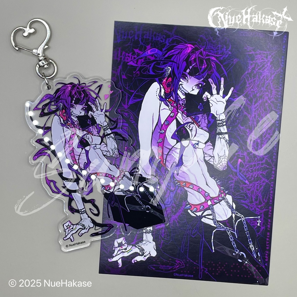 ✉️鵺レターポストカード💜