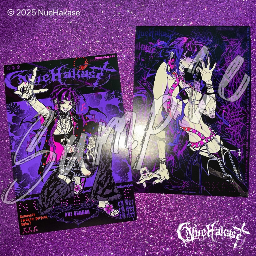 ✉️鵺レターポストカード💜