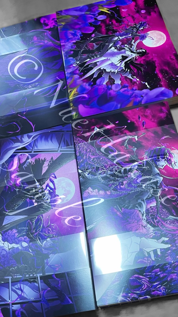 A4厚紙ポスターセット(4種)