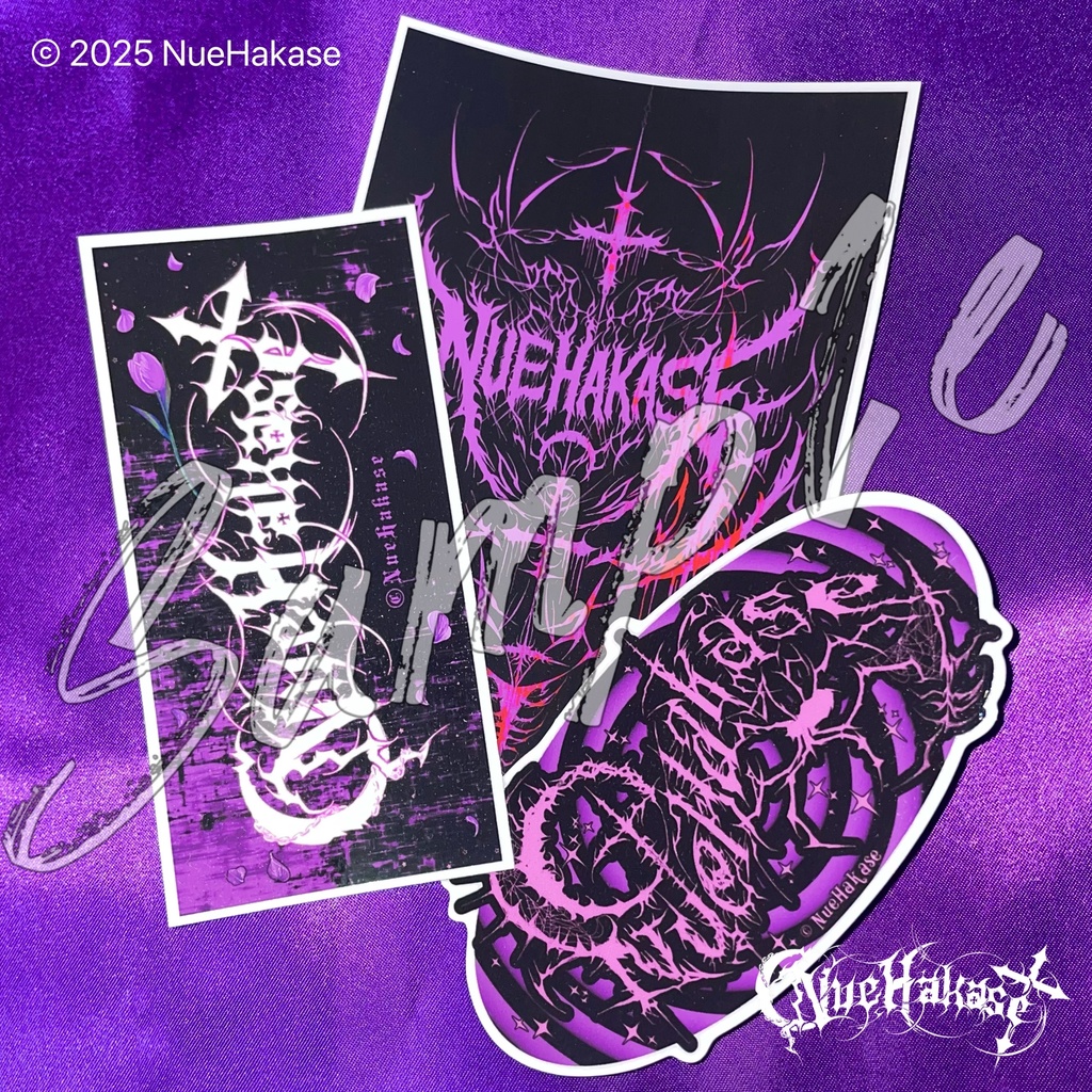 ロゴステッカー3種セット ✝️