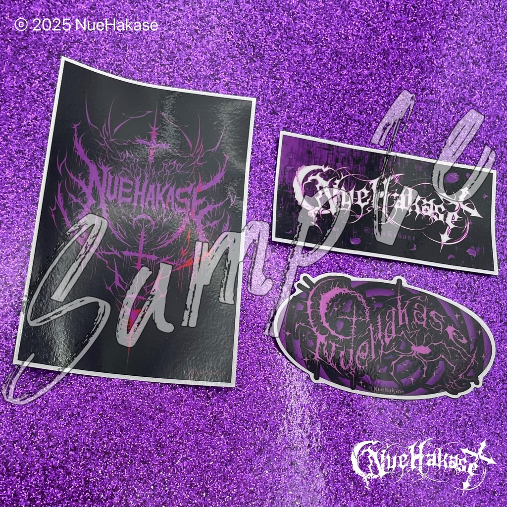 ロゴステッカー3種セット ✝️