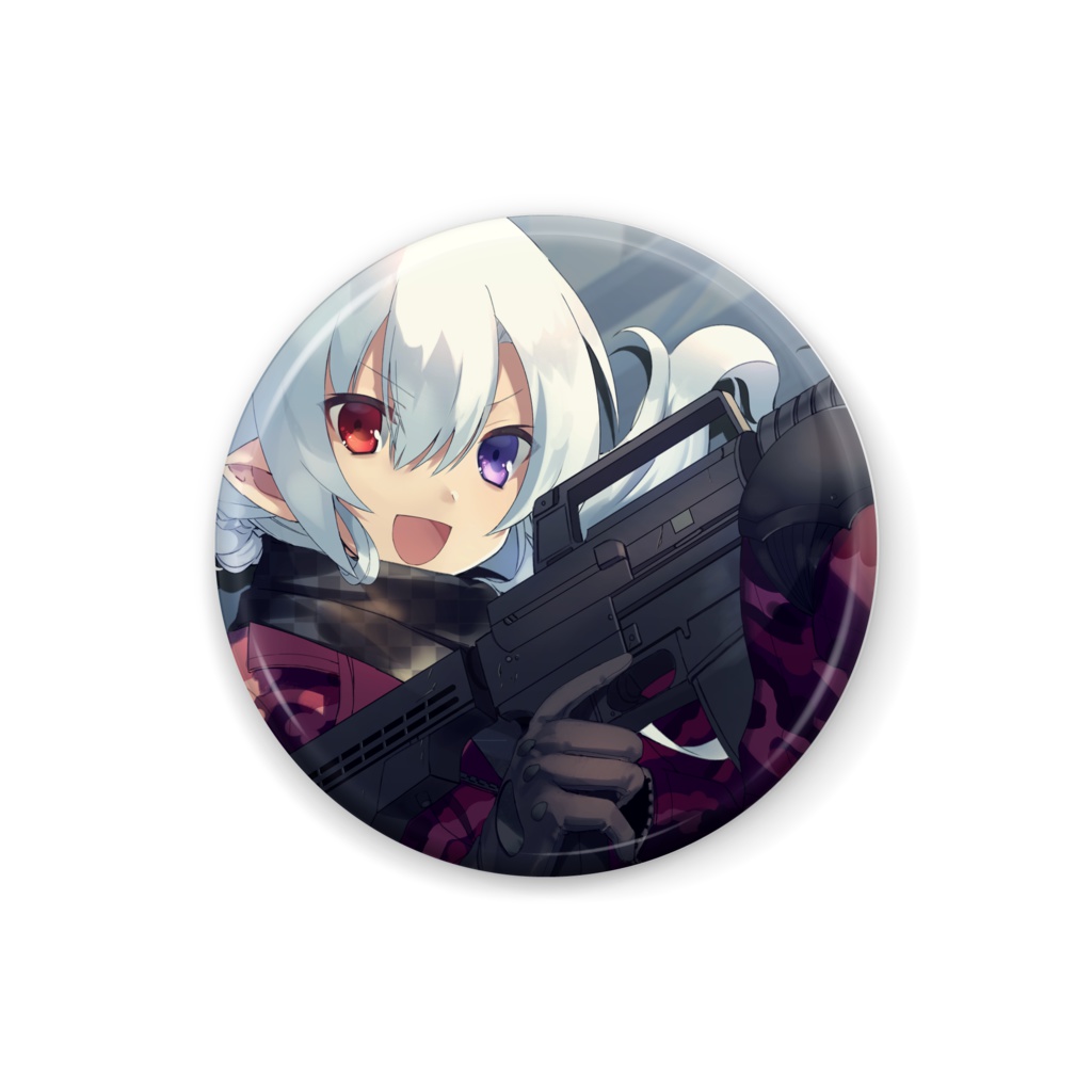 血咲リセ 缶バッジB