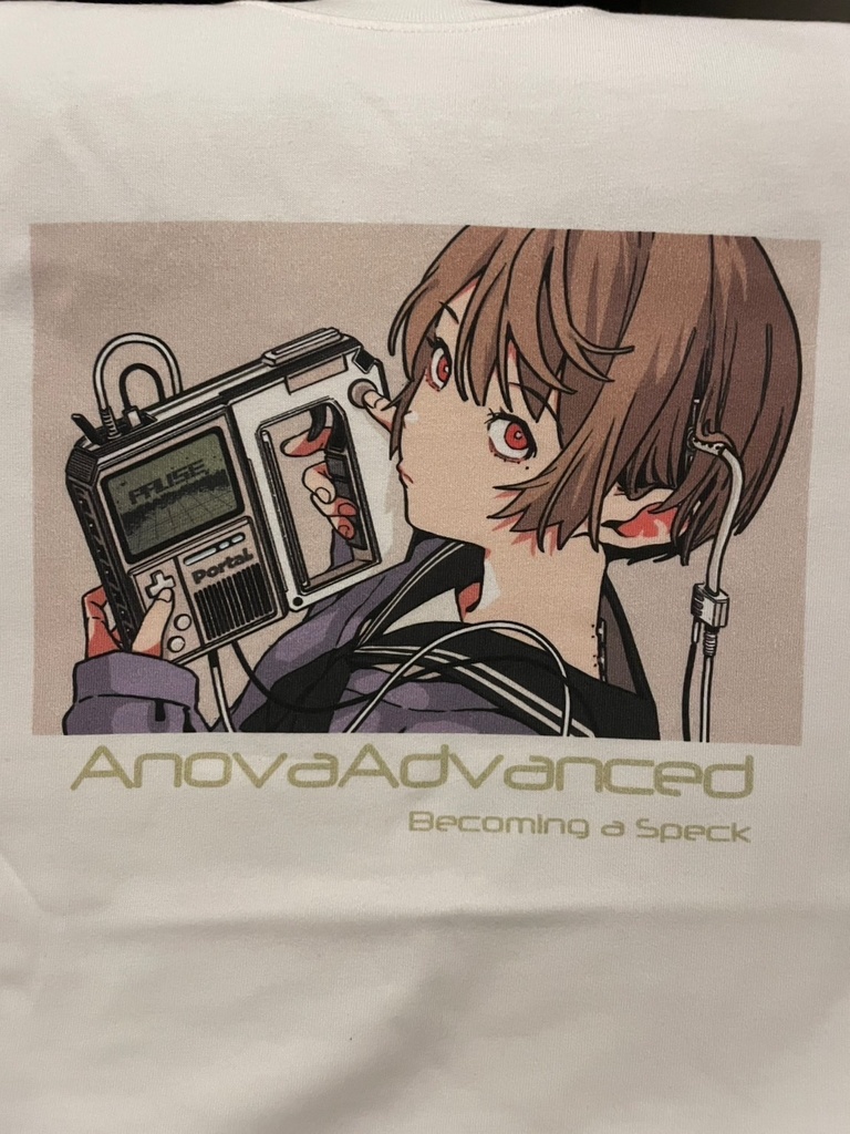 「電脳少女」T-shirt ホワイト