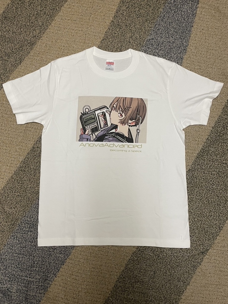 「電脳少女」T-shirt　ホワイト