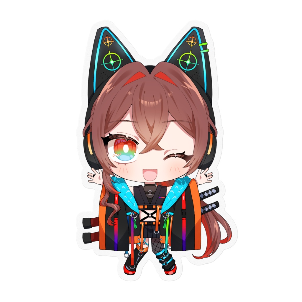 和サイバーSDステッカー