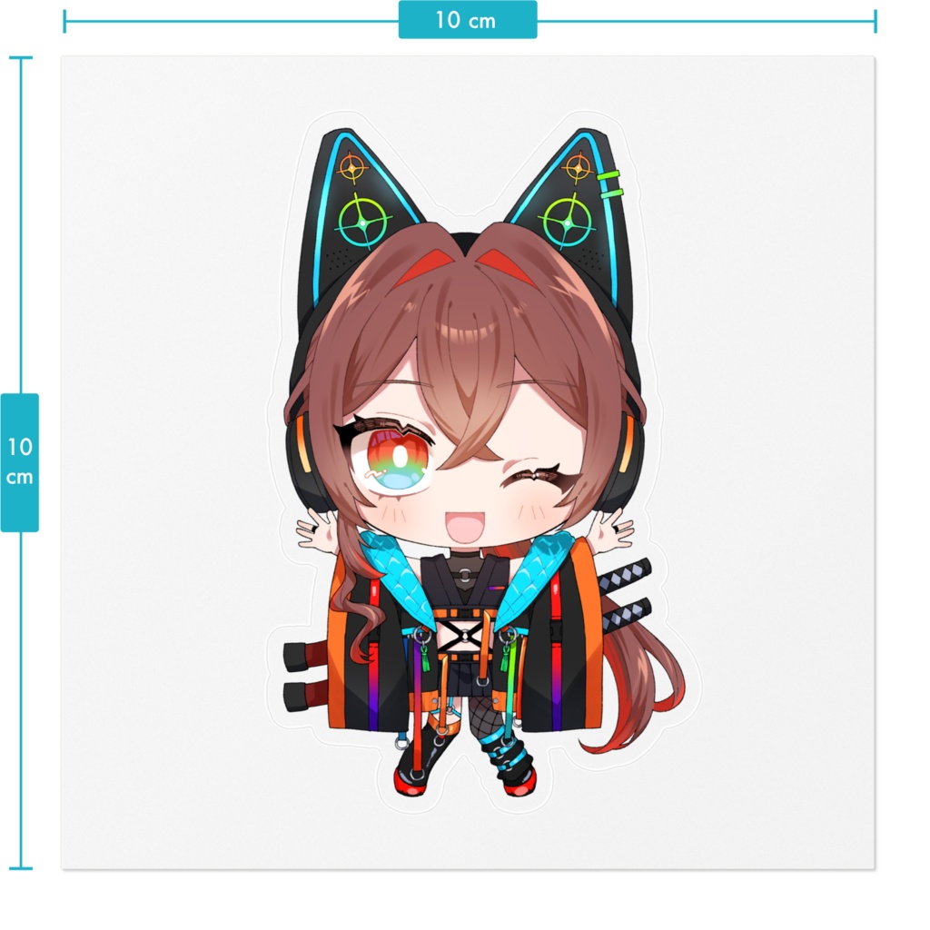 和サイバーSDステッカー