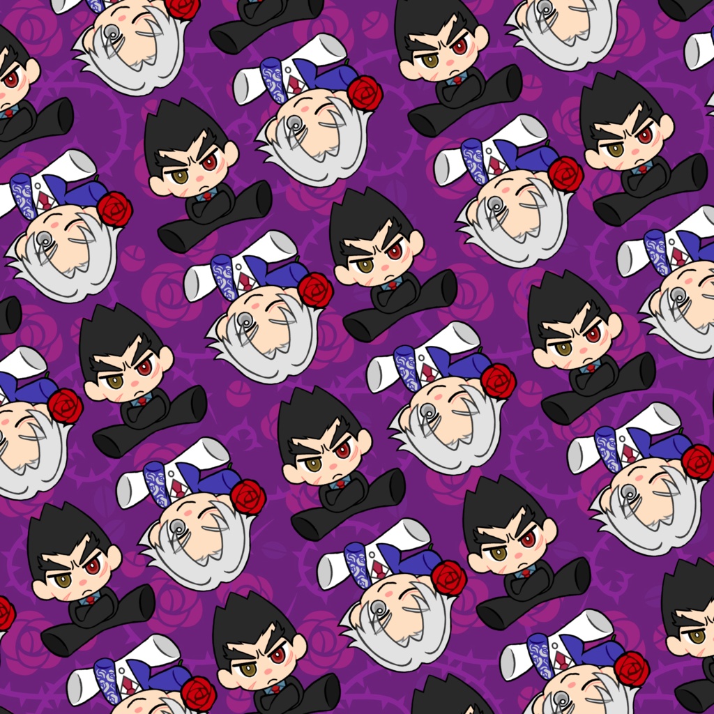 めがねふき　一八&超狼