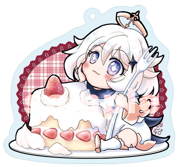 【原神】スイーツ×非常食アクキー