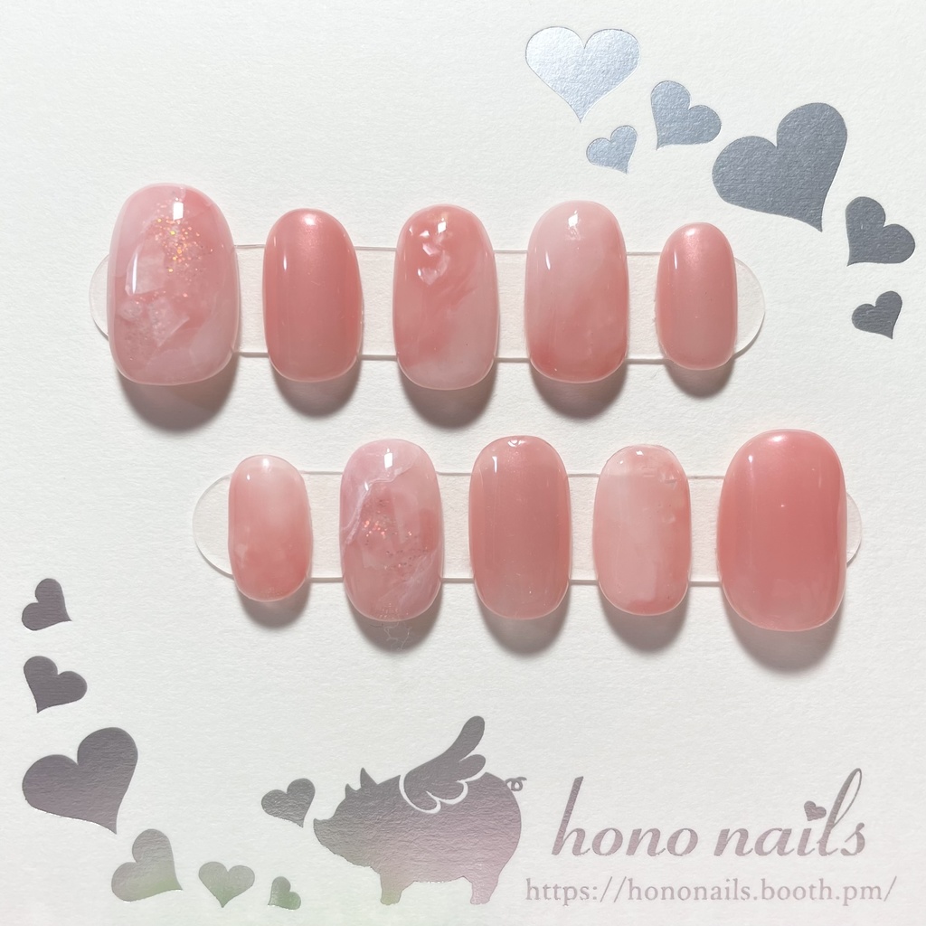 デザインお任せオーダーオリジナルネイル