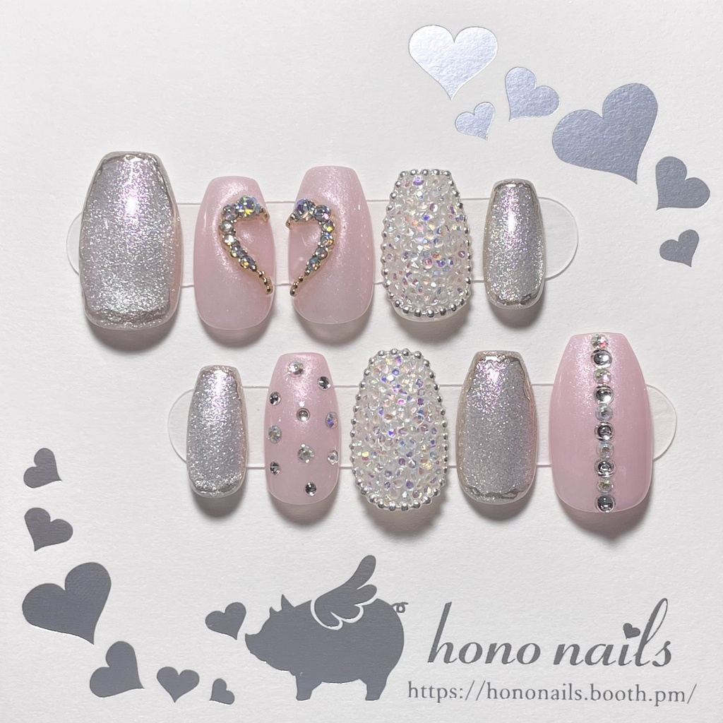 デザインお任せオーダーオリジナルネイル