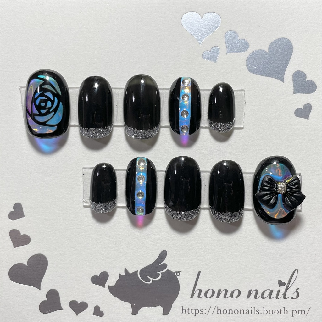 デザインお任せオーダーオリジナルネイル