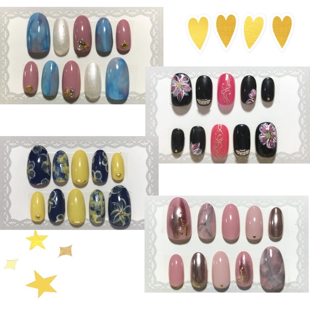 デザインお任せオーダーオリジナルネイル Hono Nails Booth店 Booth