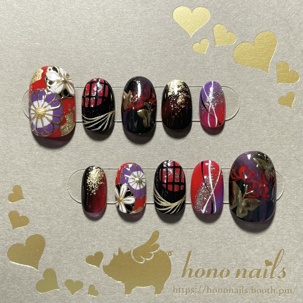 デザインお任せオーダーオリジナルネイル